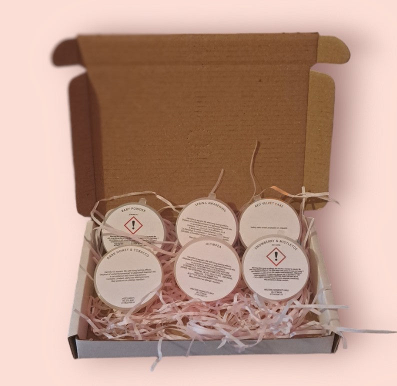 Baby days sample box of 6 sample pots !