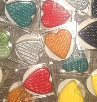 Heart Samples 11-12g box of 10 random scents